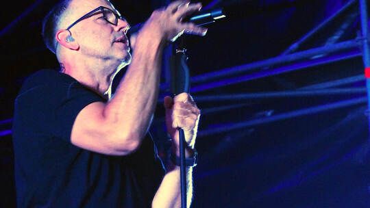 Gibt alles: Sänger Marcus Meyn.