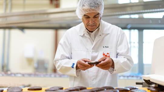 Lebkuchen-Produktion