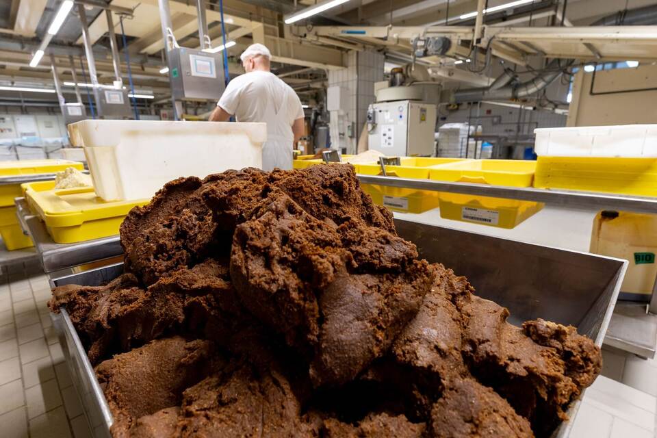 Lebkuchen-Produktion