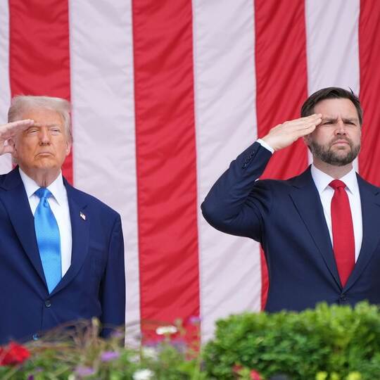 US-Präsident Donald Trump und Vizepräsident JD Vance