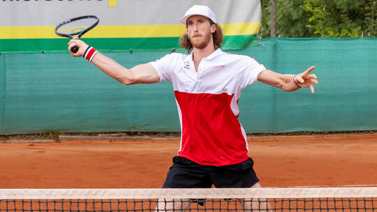 Fällt zunächst mit gebrochener Nase aus: TCW-Crack Keegan Smith weiß noch nicht, ob er am Sonntag antreten kann. Archivfoto: Bec
