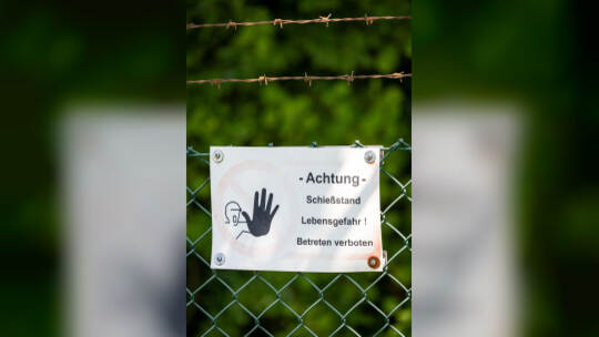 Festnahmen in "Reichsbürger"-Umfeld - Schießanlage