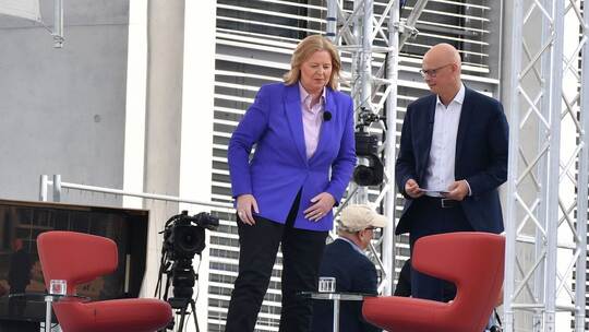 ARD-Sommerinterview mit SPD-Chefin Bärbel Bas