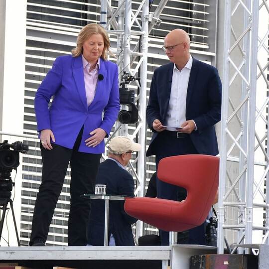 ARD-Sommerinterview mit SPD-Chefin Bärbel Bas