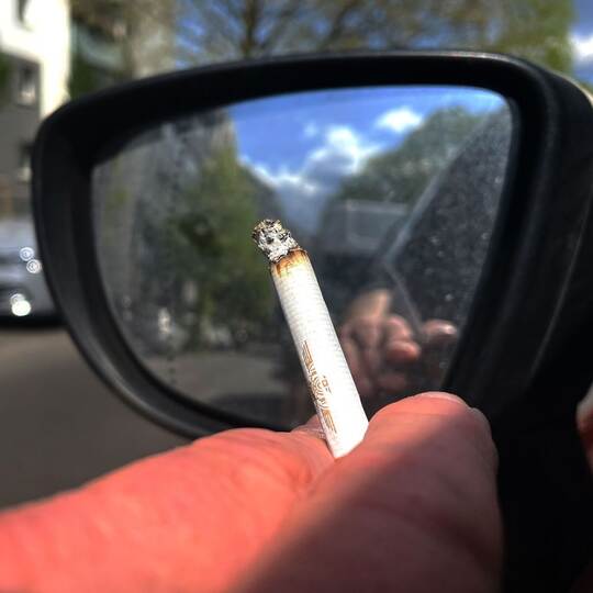 Rauchen im Auto