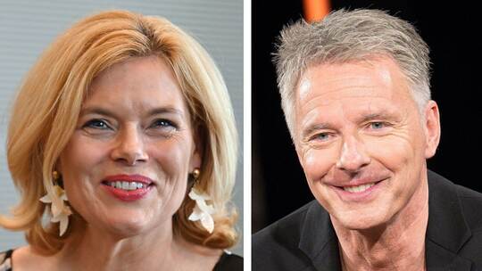 Julia Klöckner und Jörg Pilawa