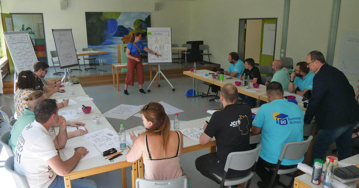 Fresh ideas at the summer school: Wiernsheim's Junior Chamber of ...
