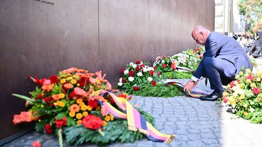 Gedenkveranstaltung zum 64. Jahrestag des Mauerbaus