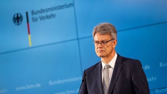 Pressestatement Bundesverkehrsminister Schnieder