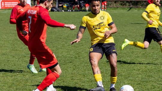 Die GU Türk. SV Pforzheim hatte eine starke Premierensaison in der Verbandsliga – wozu Matheus Correia Dos Santos (am Ball) beit