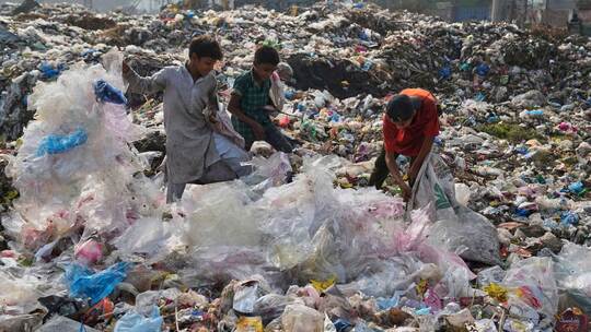 Plastikmüll in Pakistan