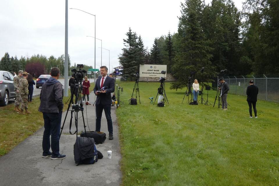 Vor dem Treffen von Trump und Putin Vor dem Treffen von Trump und Putin