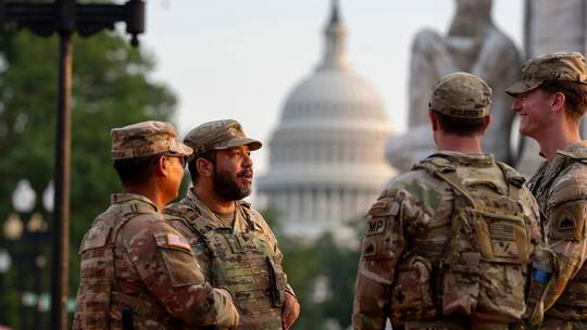 Sicherheitskräfte in Washington