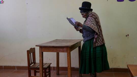 Bolivien: Stichwahl zwischen zwei Oppositionskandidaten