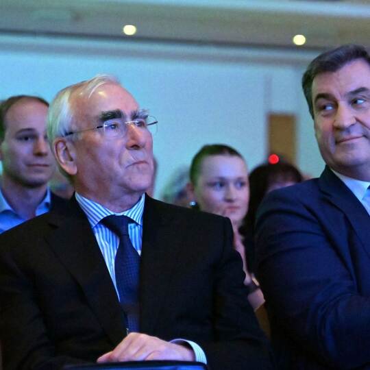 Theo Waigel und Markus Söder