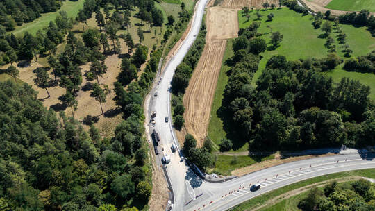 Mönsheim Porschestraße Baustelle