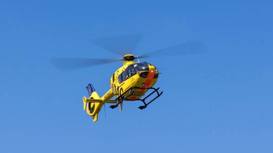 Brandenburgs Gesundheitsministerin Müller bei ADAC Luftrettung Brandenburgs Gesundheitsministerin Müller bei ADAC Luftrettung