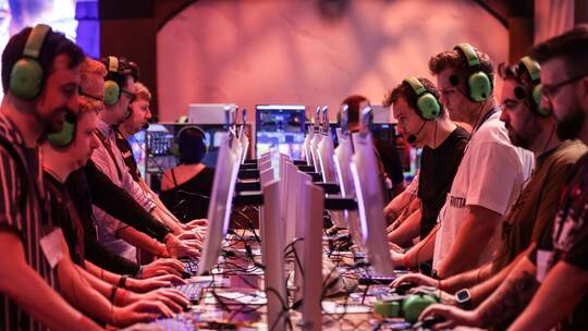 Computerspielemesse Gamescom - Start Computerspielemesse Gamescom - Start