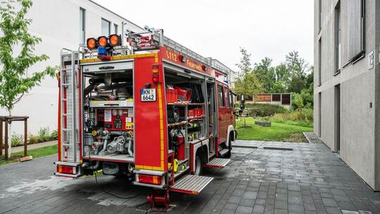 Überflutungen wegen Starkregen in Baden-Württemberg