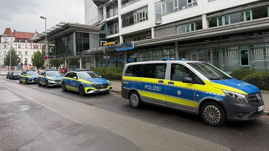 Polizei schießt auf Person in Ulm