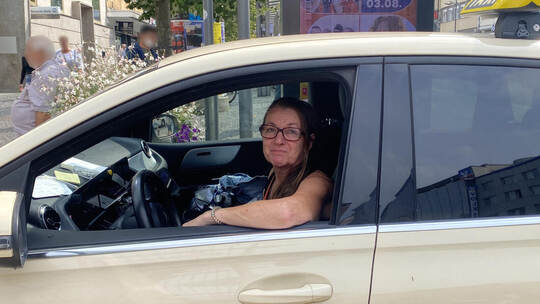 Iris Zell von Taxi Kirschler sieht im bevorstehenden Verkehrschaos eine Herausforderung – vor allem für die betroffenen Anwohner