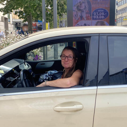 Iris Zell von Taxi Kirschler sieht im bevorstehenden Verkehrschaos eine Herausforderung – vor allem für die betroffenen Anwohner