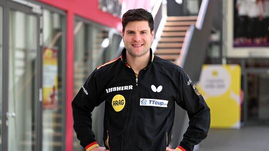 Tischtennis-Profi Dimitrij Ovtcharov Tischtennis-Profi Dimitrij Ovtcharov