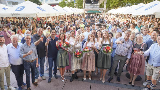 Oechsle-Fest Eröffnung.