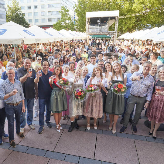 Oechsle-Fest Eröffnung.