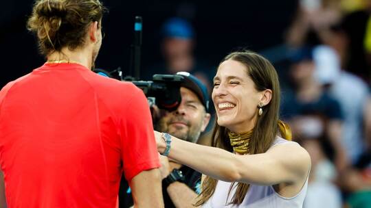 Alexander Zverev und Andrea Petkovic Alexander Zverev und Andrea Petkovic