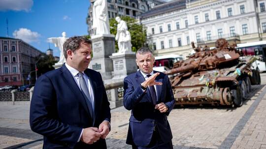 Klingbeil reist in die Ukraine