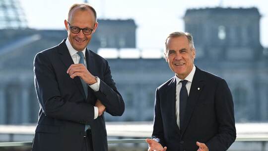 Kanzler Merz empfängt kanadischen Premierminister Carney Kanzler Merz empfängt kanadischen Premierminister Carney