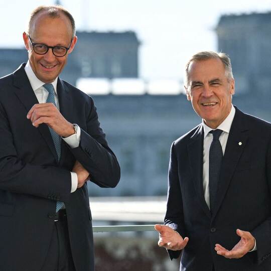 Kanzler Merz empfängt kanadischen Premierminister Carney