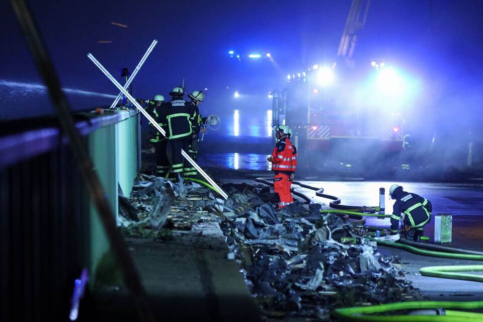Großbrand in Hamburg