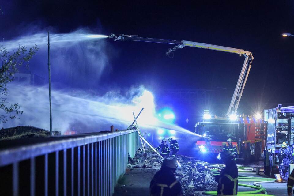 Großbrand in Hamburg