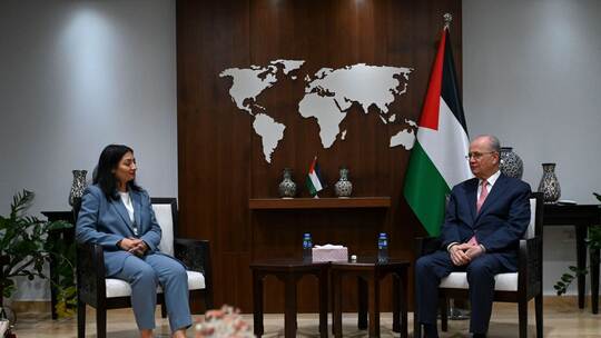 Bundesministerin besucht palästinensische Gebiete