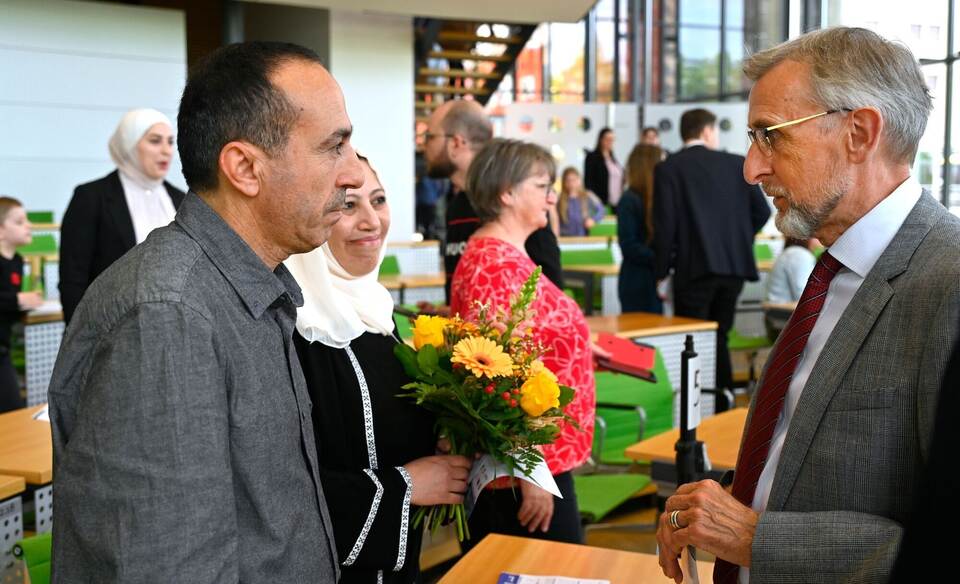 Einbürgerungsfest im sächsischen Landtag Einbürgerungsfest im sächsischen Landtag