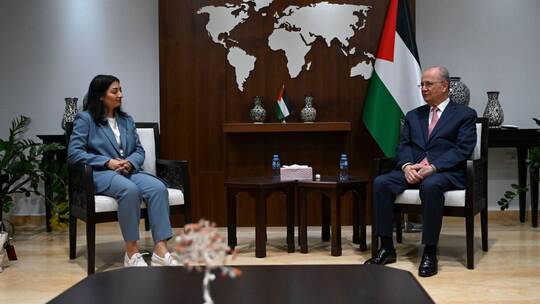 Bundesministerin besucht palästinensische Gebiete Bundesministerin besucht palästinensische Gebiete