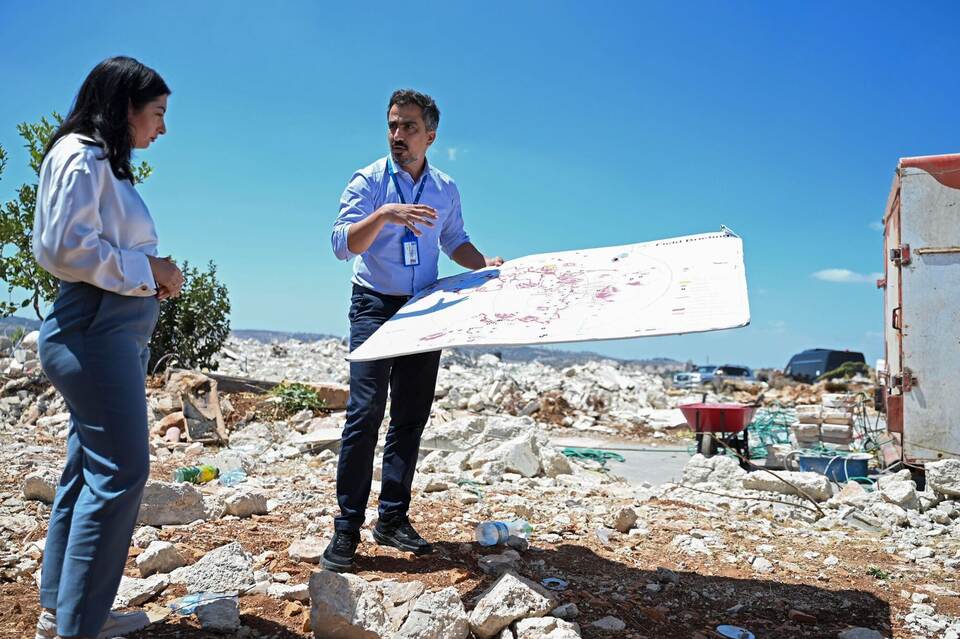 Bundesministerin besucht palästinensische Gebiete Bundesministerin besucht palästinensische Gebiete