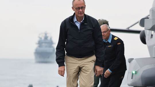 Bundeskanzler Merz besucht Marine Bundeskanzler Merz besucht Marine