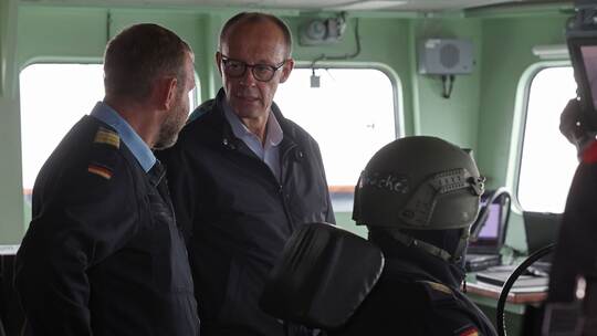 Bundeskanzler Merz besucht Marine Bundeskanzler Merz besucht Marine