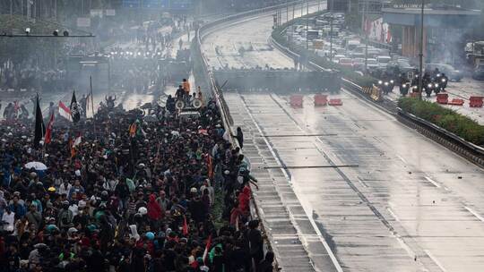 Proteste in Jakarta