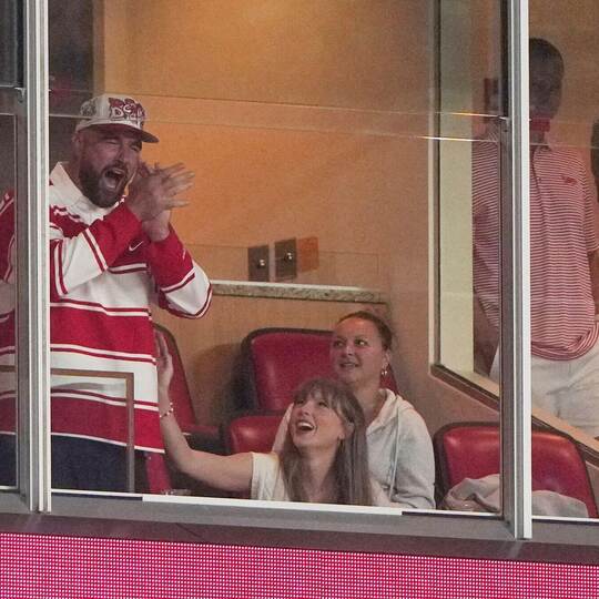 Swift und Kelce beim College-Football