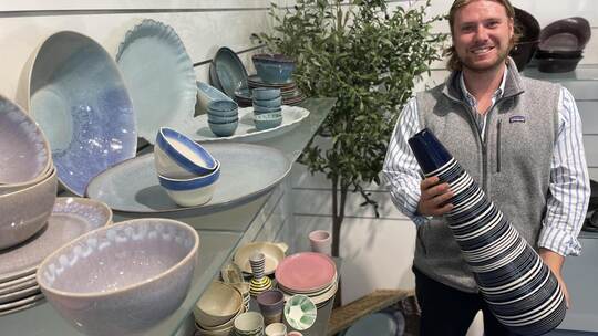 „Casa Lourenço“: So heißt der Pop-up-Store, der ab kommendem Montag auf einer Etage des ehemaligen „Photo Planet“ Keramik aus Po