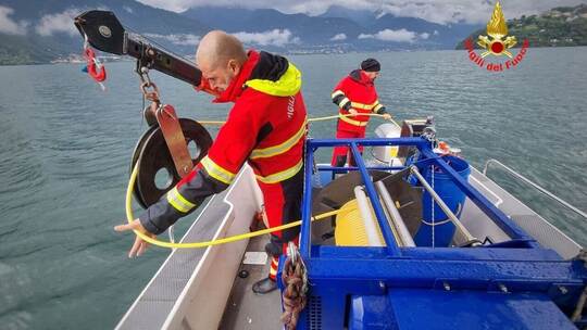 Suche nach vermissten Familienvater im Comer See geht weiter Suche nach vermissten Familienvater im Comer See geht weiter