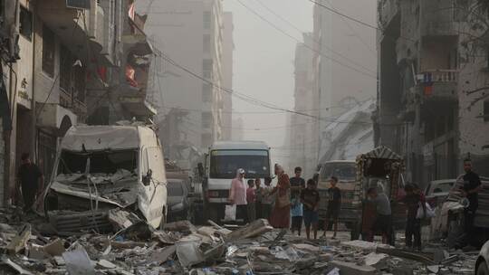 Nahostkonflikt - Stadt Gaza Nahostkonflikt - Stadt Gaza