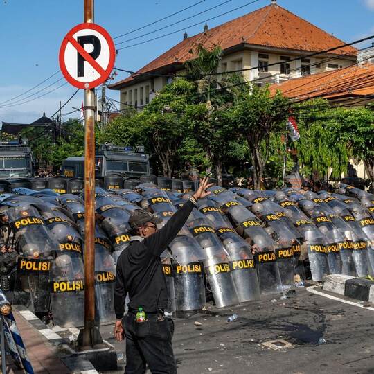 Proteste in Indonesien