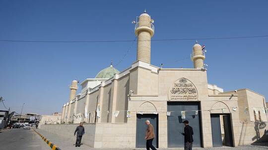 Wiedereröffnung der Großmoschee in Mossul