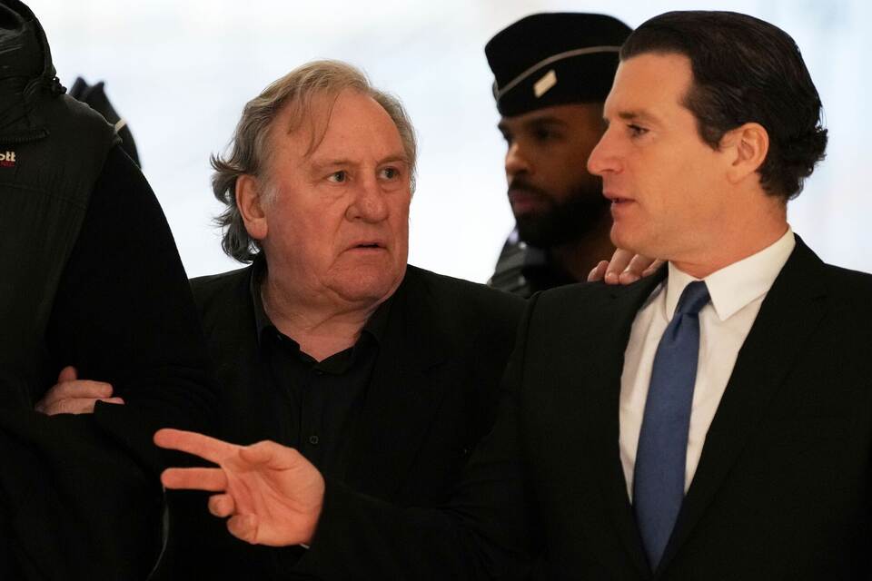Gerard Depardieu und sein Anwalt Jeremie Assous Gerard Depardieu und sein Anwalt Jeremie Assous