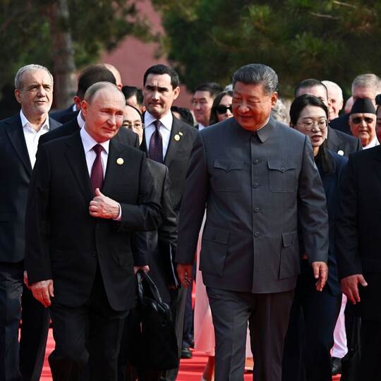 Militärparade in Peking